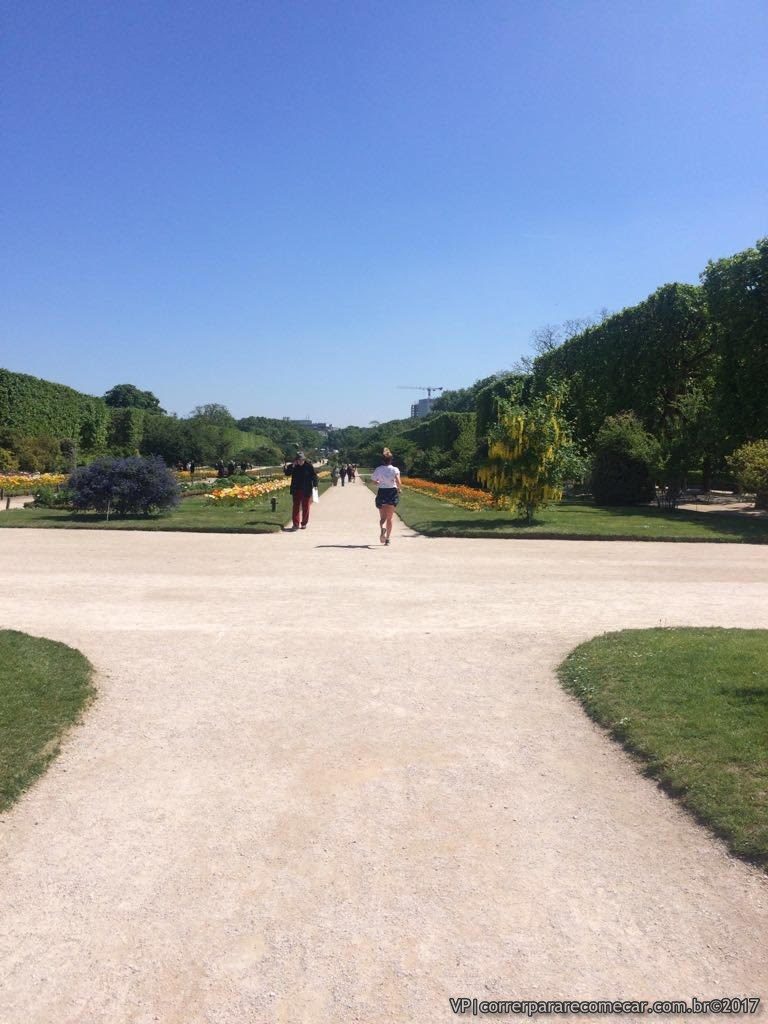 Um jardim especial nas passadas por Paris