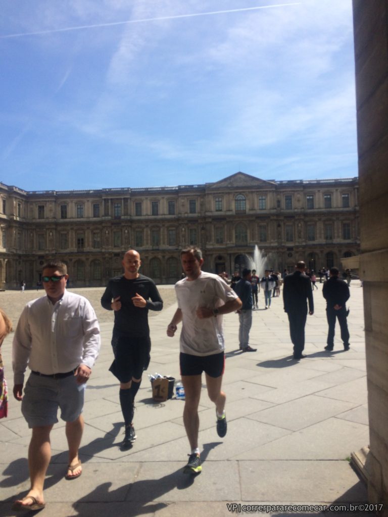 Correr e caminhar em Paris