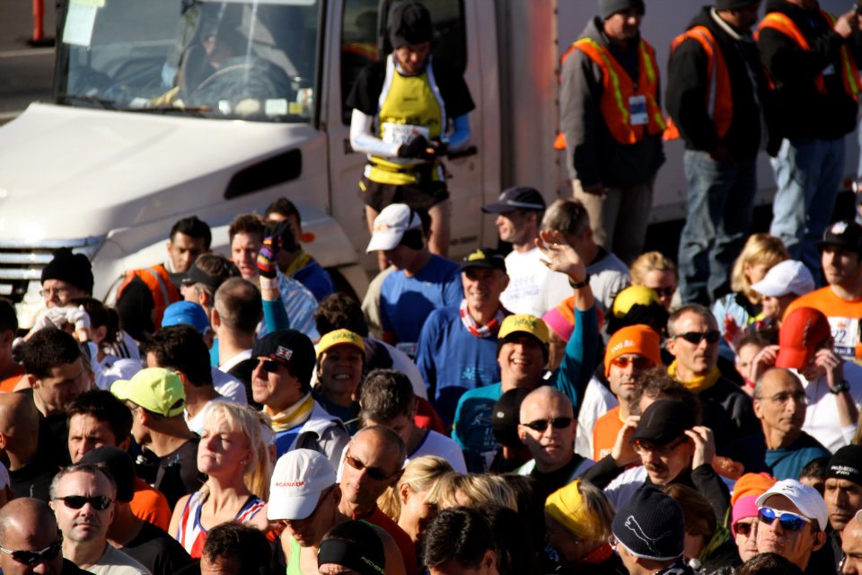 Brasileiros na Marathon de Nova York 2011 - Foto Rafael Azeredo