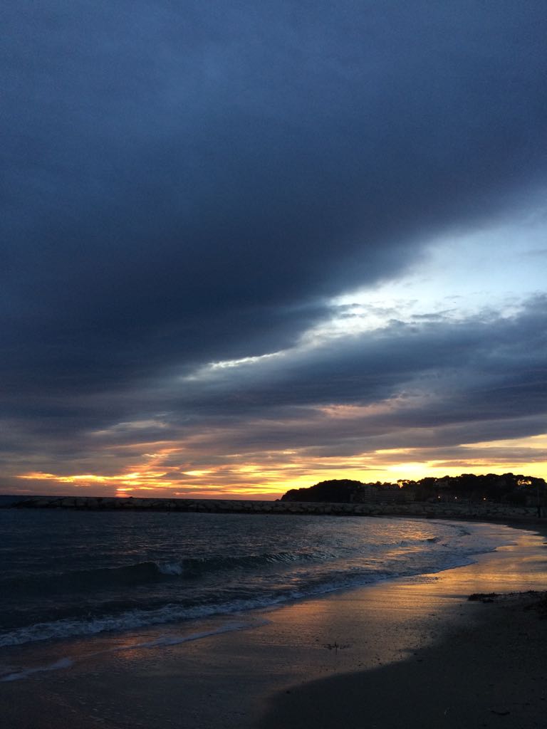 Sanary sur Mer vista da plage de Bonnegrâce em Six Fours les Plages