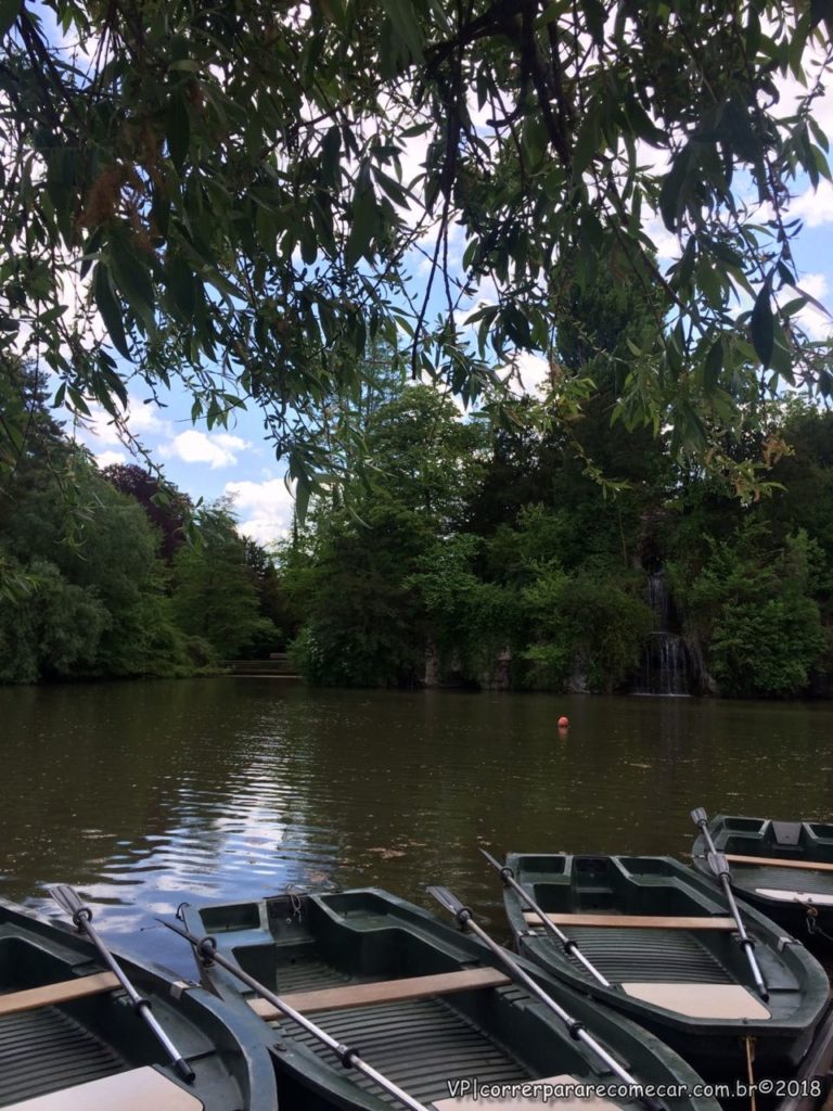 Passeio de barco no parque L'Orangerie