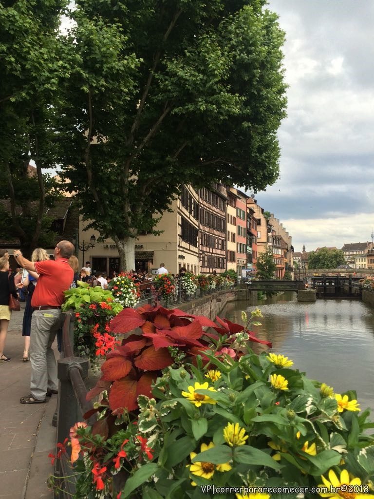 Turistas em Strasbourg