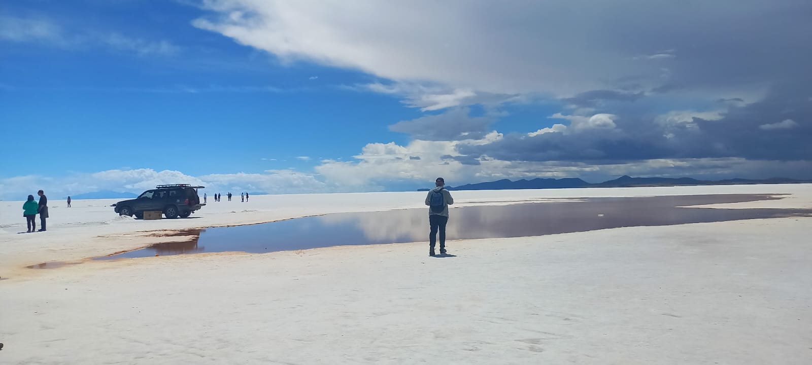 Espelho d'água -Salar de Uyuni -Bolívia