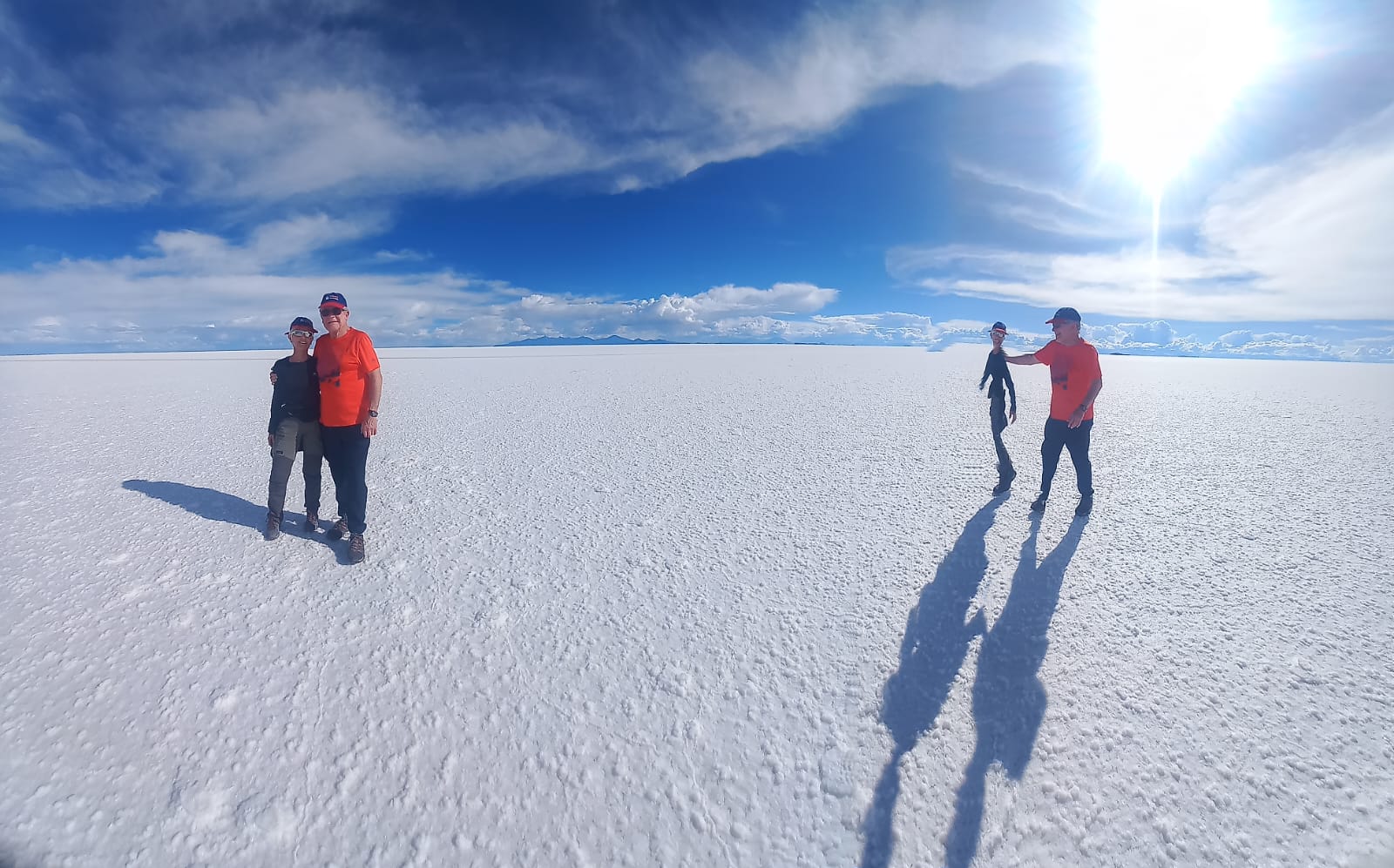 Sequências de fotos -Salar de Uyuni -Bolívia