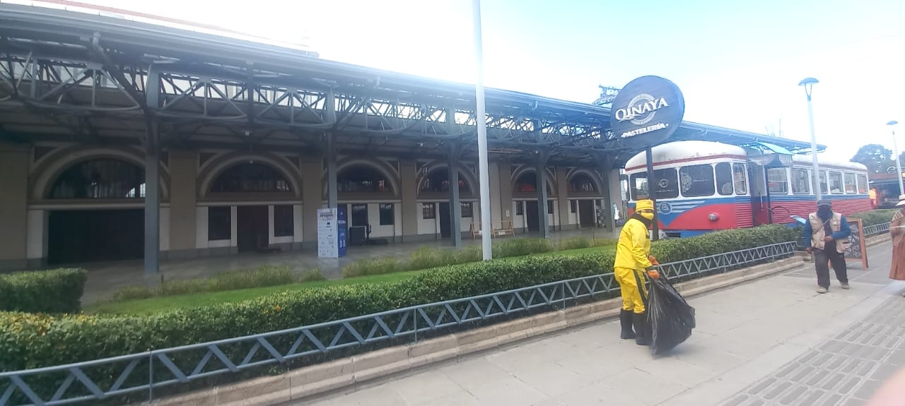 Estação do teleférico de La paz